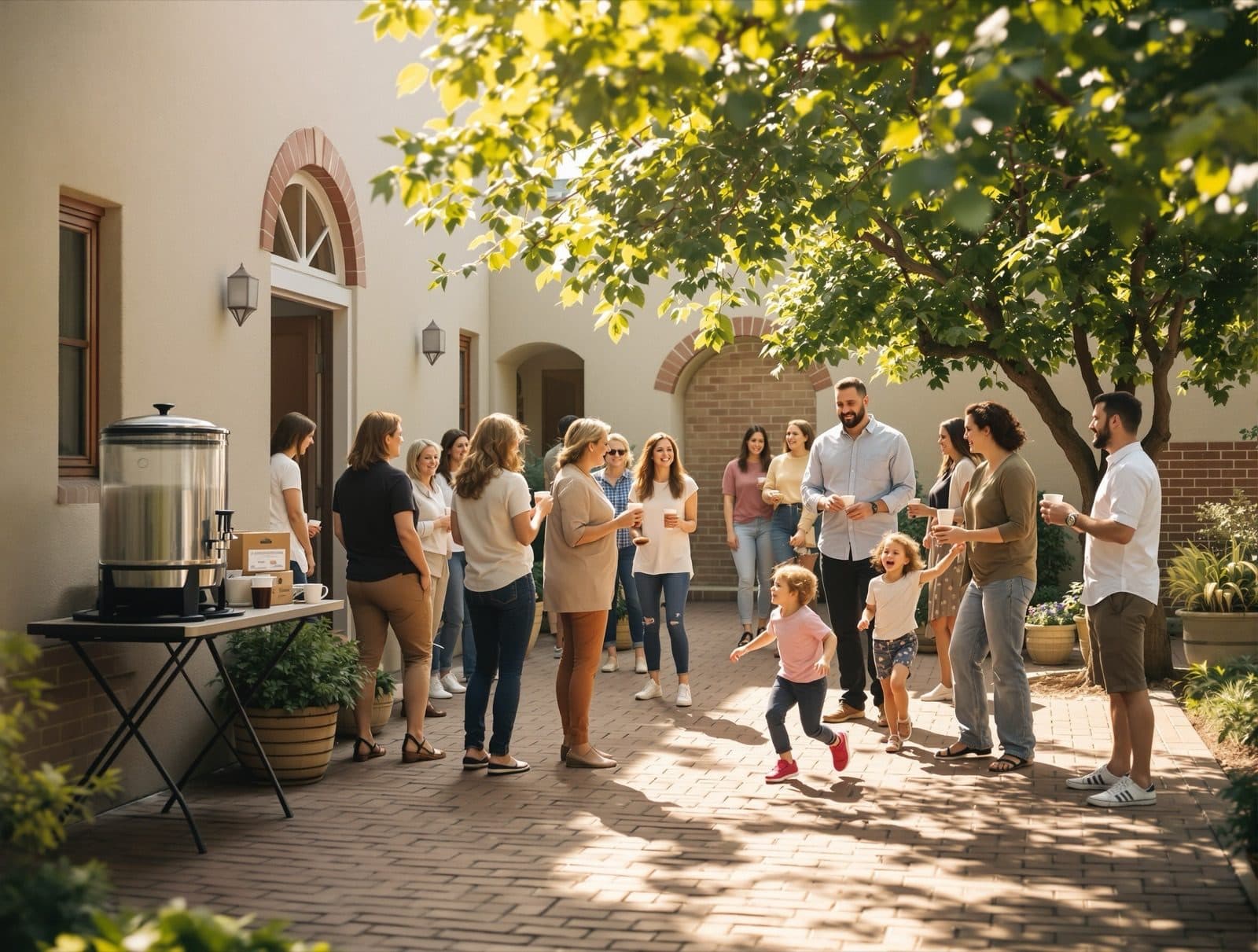 Your people, gathered on a Sunday